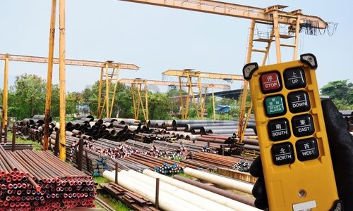 Электрическая система полукозлового крана