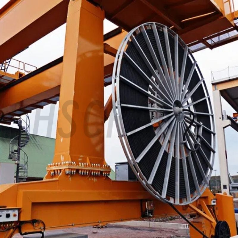 Катушка кабеля для козлового крана 3