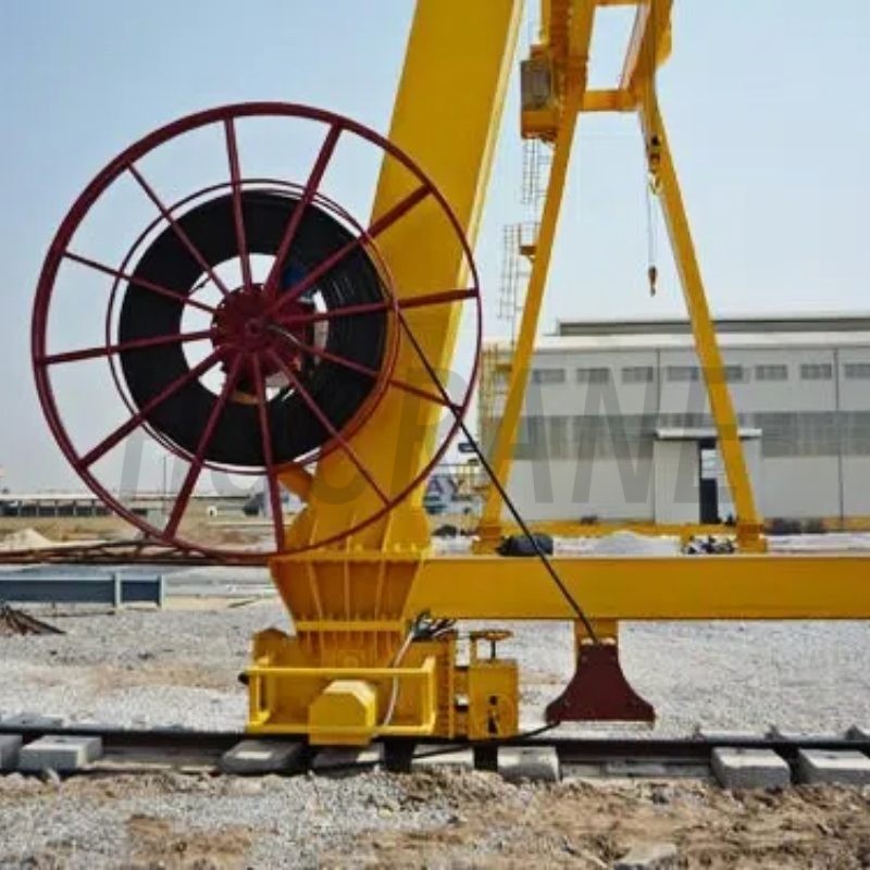 Катушка кабеля для козлового крана 4