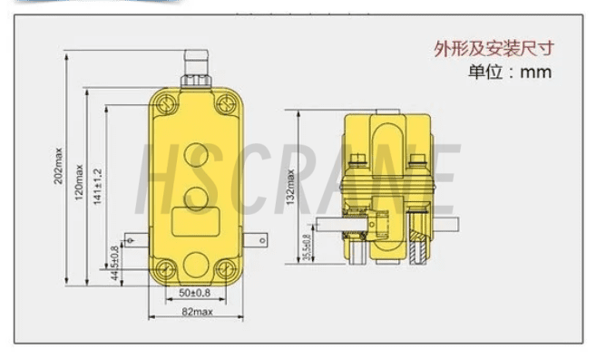 Выключатель ограничения башенного крана