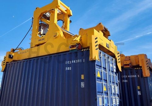 Наклонный контейнерный распределитель