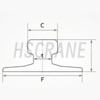 Рельсы для кранов DIN 536 P11991