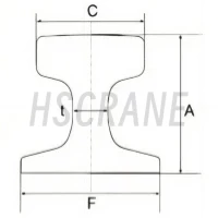 Рельсы для кранов JIS E 1103-93 JIS E 1101-93