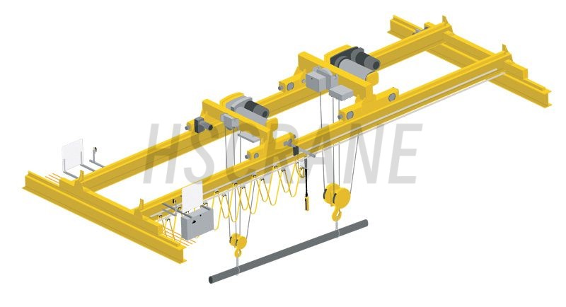 Мостовой кран с двойной тележкой-6