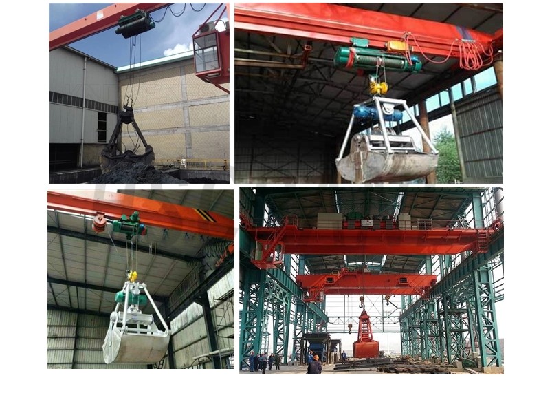 Мостовой-кран-с-захватным-ведром-и-крюком_-двухцелевой-4_副本