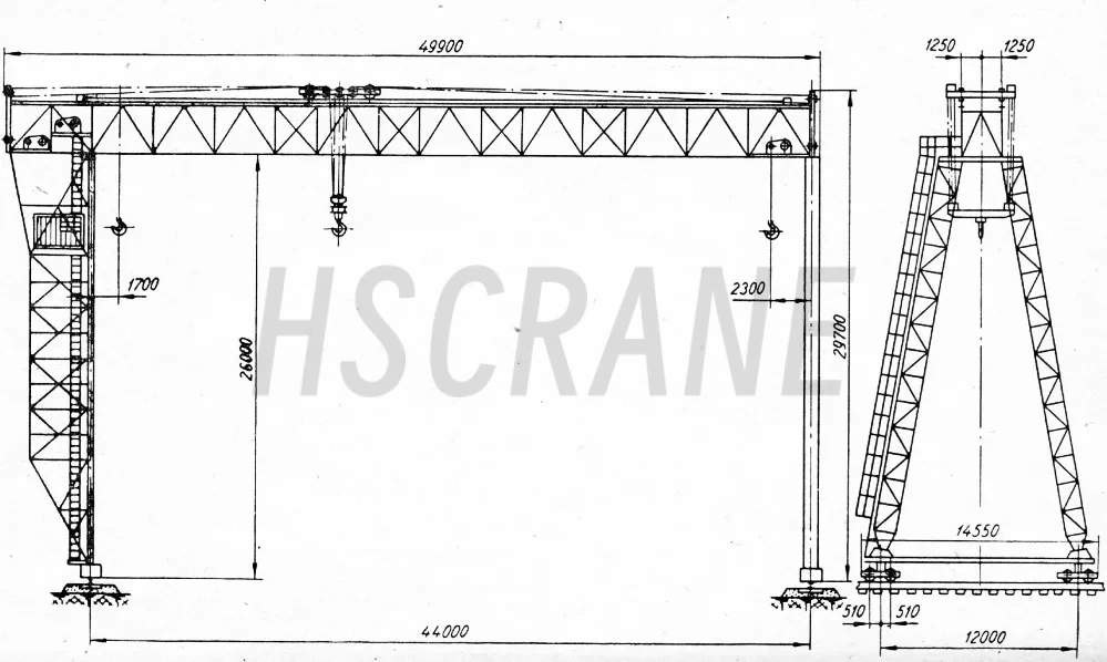 Траверсные мостовые краны-5