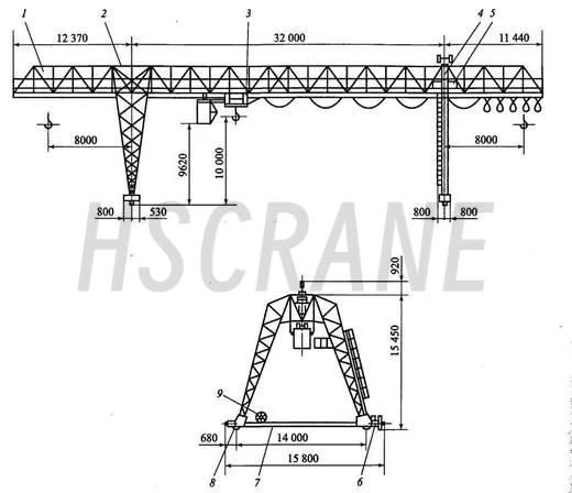 Траверсные мостовые краны-7