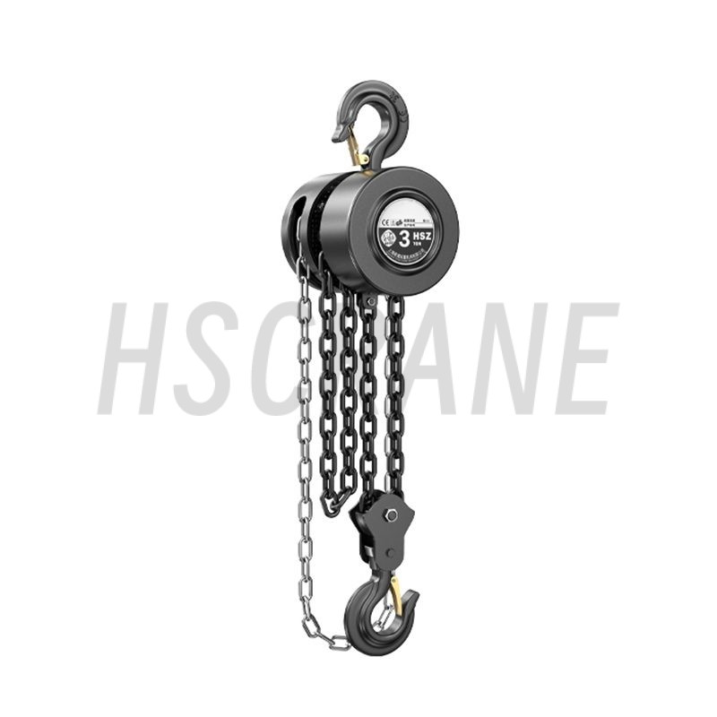 Цепной блок с круглым подъемником