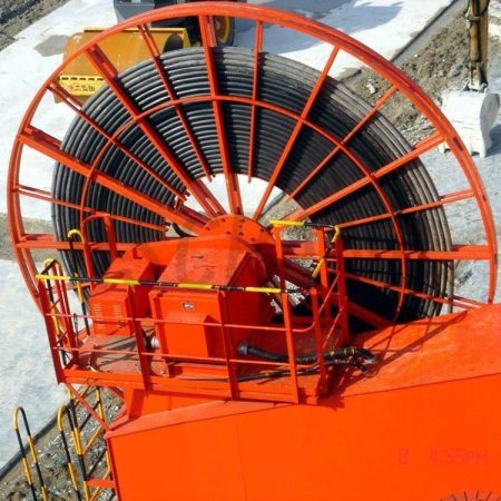 Катушка кабеля для козлового крана 2