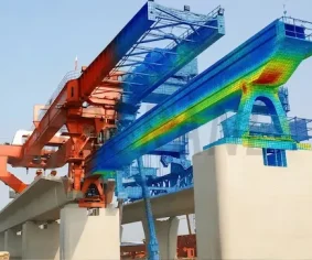 Как FEA улучшает проектирование мостового оборудования: прочность, стабильность и безопасность