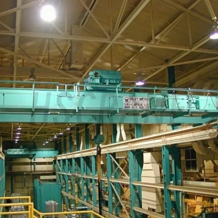 Взрывозащищённый двухбалочный мостовой кран