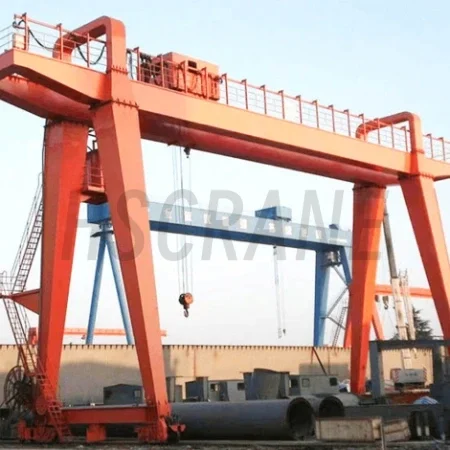 Двухбалочный козловой кран