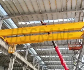 Двухбалочный мостовой кран QD 10/5t успешно отправлен на завод в Индонезию