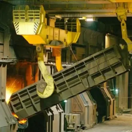 Загрузочные краны для производства стали