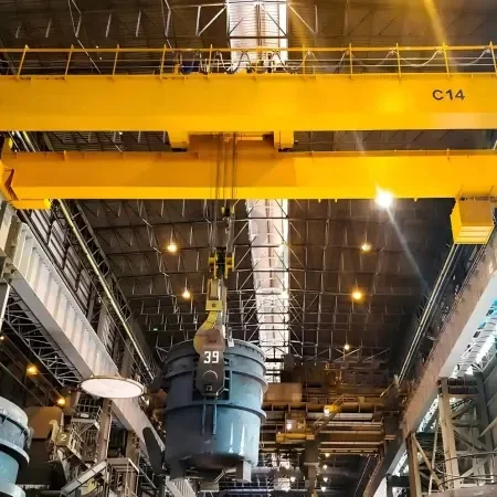 Загрузочные краны для производства стали