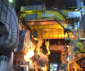 Кран для литейного производства