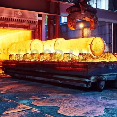 Подъемный кран для закалки металлов