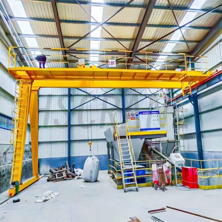 Полумостовой кран-1