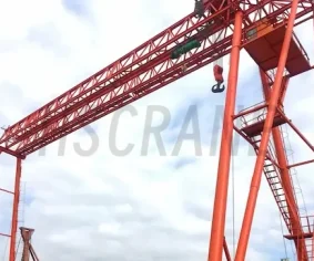 Проект экспорта 40-тонного ферменный козловой кран HNHS в Казахстан